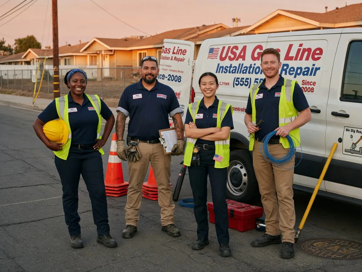 Gas Line Installation company in Claremont, VA